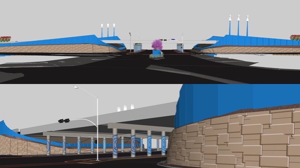 During the redesign process we experimented with many design iterations, of which this is one.